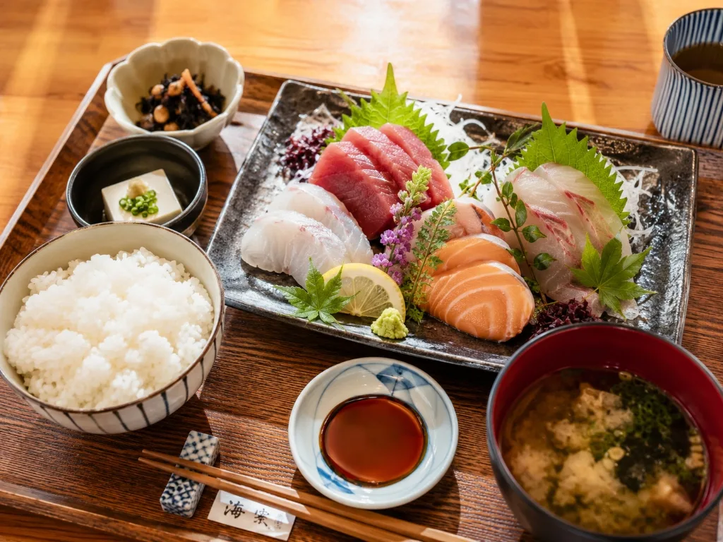 お刺身定食