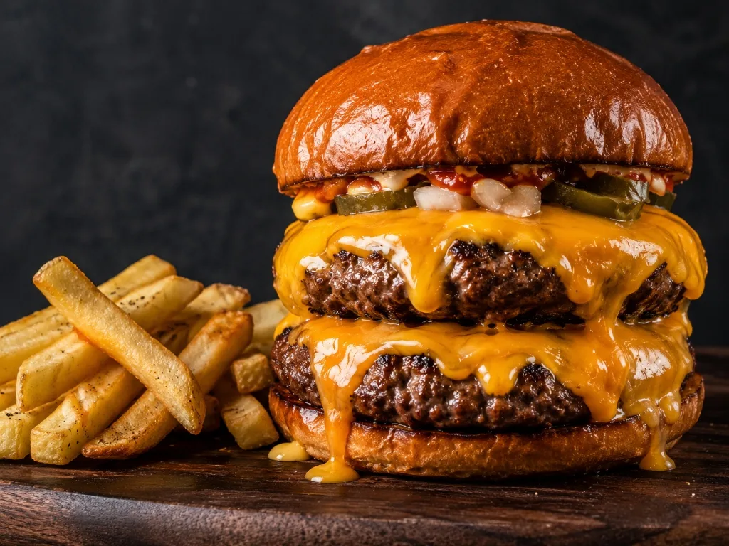 ダブルチーズバーガー