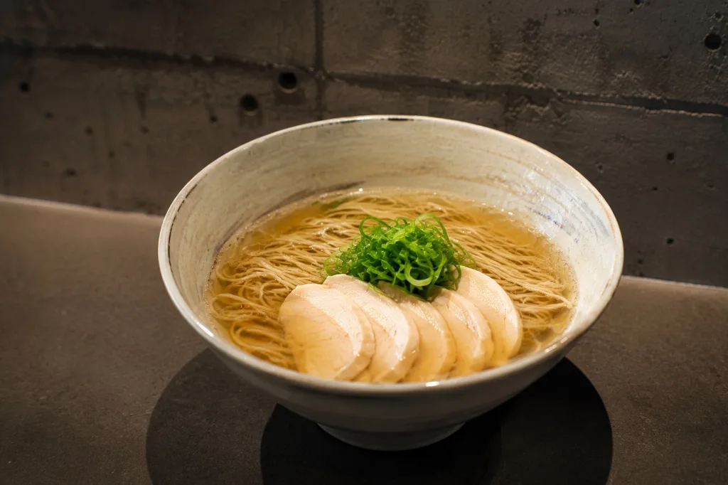 鶏のおそば